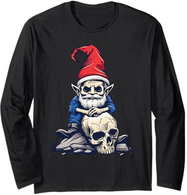 Zombie Garden Gnome Long Sleeve T-Shirt