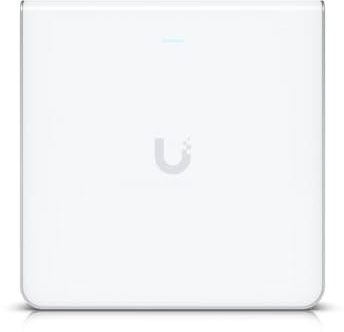 Ubiquiti U6 Enterprise in-Wall WiFi 6E Access Point, 10 Spatial Streams, 4-Port Switch, PoE++