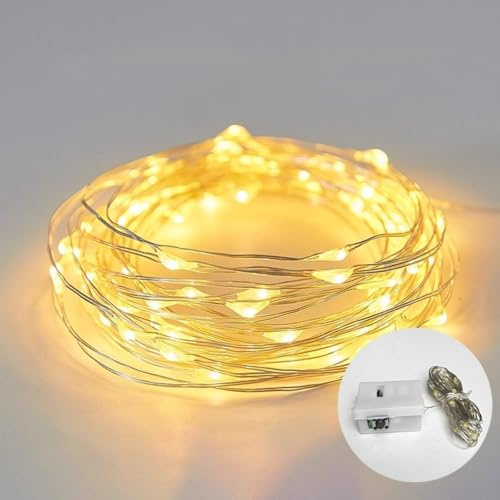 ISHUZHODE Solar Bottle Stopper Light String Luminous Wine Bottle Courtyard Atmosphere Decorative Light