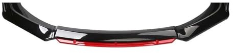 Voiture Becquets Avant pour Seat Ibiza Ibiza FR Ibiza S Ibiza 6J Auto Kits Carrosserie Style Garnitures Séparateur Parechocs Avant Protection de Lame,B