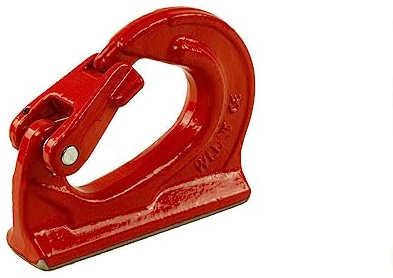 Joma-Tech Anschweißhaken 2t, Sicherheitshaken, Lasthaken zum anschweißen für Bagger und Radlager