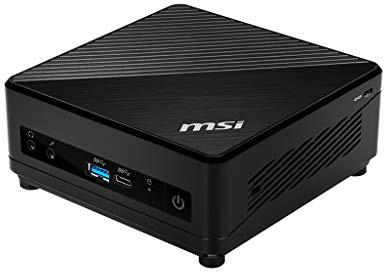 MSI Cubi 10M-047DE 10e génération de processeurs Intel® Core™ i7 i7-10510U 8 GB DDR4-SDRAM 256 GB SSD Mini PC Mini PC Windows 10 Pro