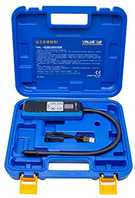 Detector de Refrigerante VML-1, Detección de Espuma de Refrigerante R410 R22 R32 Detector de Fugas Electrónico Halógeno