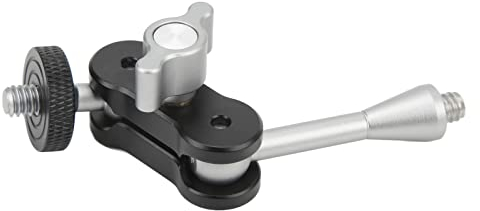 VBESTLIFE Support de Caméra Magic Arm, Bras de D'extension de Prise de Vue de Caméra Rotative à 360 Degrés Universel, Interface 1/4in, pour Microphone à Lumière de
