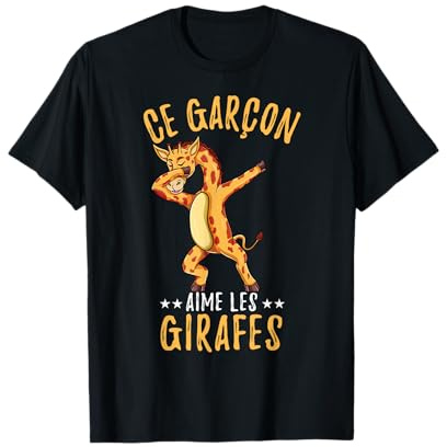 Ce garçon aime les girafes T-Shirt