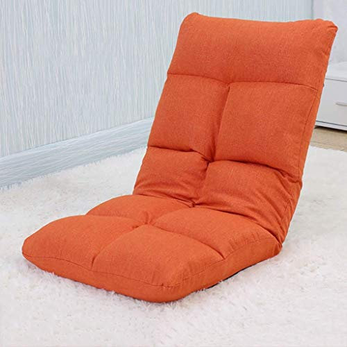 ANIFM Schaukelsessel, gepolsterter Sessel auf dem Boden Schweres Rückenkissen Lazy LoungeSofa Klappsessel Lounge Chair (Farbe: A5) kleine Überraschung Comfortable Anniversary