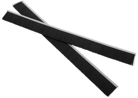 Toddmomy 2piezas Cepillo Para Puerta Accesorio De Sellado De Cerdas Protector De Humedad Tapa De Buzón Limpiador De Cerdas Accesorio De Limpieza Solapa De Buzón