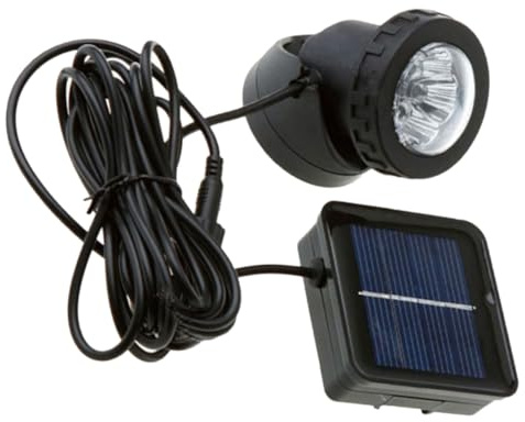 BESPORTBLE Solar Fish Tank Light Bulbs Submersible Garden Underwater Lighting Solar Floodlights Outdoor Waterproof Fountain Float Garden Water Feature Feature Proof Bright Waterproof Pool Abs