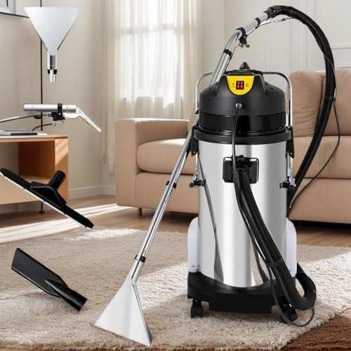 DHMYDPDZ Aspiradora Agua Tapiceria Limpiador -Limpia de Sofa Aspirador Maquina Limpieza Liquidos Lava Extracción Alfombras Colchones Upholstery Hidroaspiradora Coche Carpet Cleaner Machine