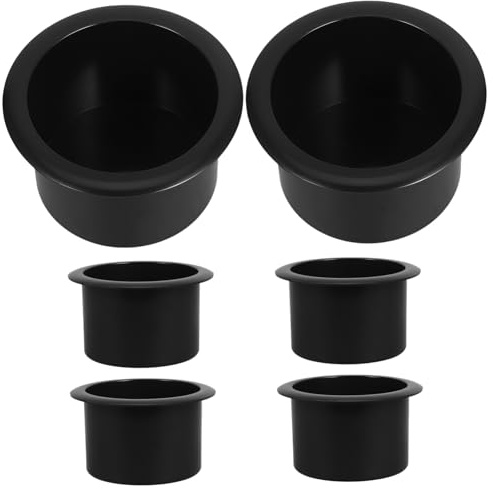 Hohopeti 6 Piezas Portavasos Plástico para Sofá Soporte para Botellas y Latas Resistente y Fácil de Limpiar Compatible con Sofás Barcos Coches y Autocaravanas