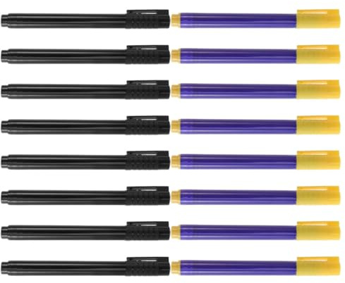 Tofficu Currency Marker Pen 16Pcs Water-Based Ink Money Detector for Shop and Banknote Verification