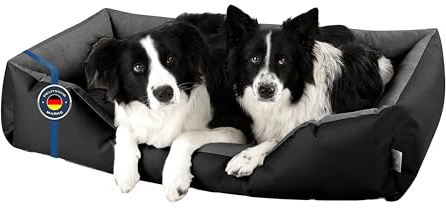 BedDog Cuccia per cani XXL - Cuscino - Divano - Copertina Rimovibile e Lavabile, Cani Medio-Grande