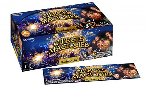 Sobazar - Lot de 150 Cierges Magiques - 18 cm - Gateau Anniversaire - Anniversaire Enfant - Catégorie F1