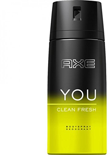 6* Axe Deospray Deo Bodyspray 150ml YOU Clean Fresh 6 * 150ml