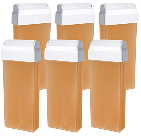 Holiday depilatori Zuckerpaste fr die Enthaarung mit Vliesstreifen 100 ml 6 Stck NATRLICH wasserlslich fr Mnner und Frauen