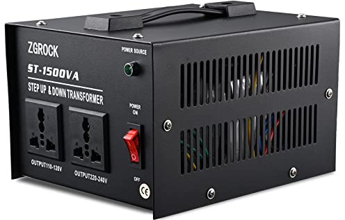 Bamboo Bridge - Transformador de voltaje 1500 W para elevar y bajar (110/220 V)
