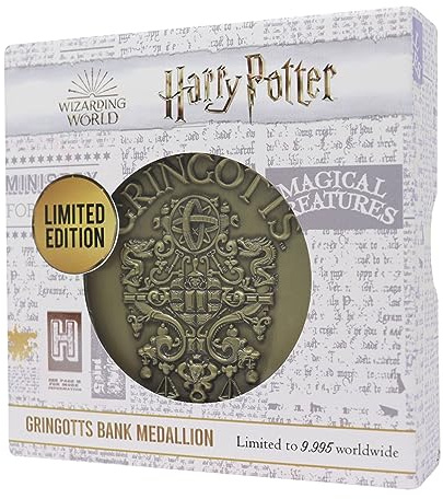 Harry Potter Limited Edition Gringotts Bank Medallion
