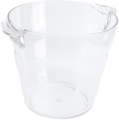 BESTonZON Eiskübel Aus Acryl Transparent Für Wein Und Bier Großkapazität EIS Eimer Bar-eiskübel Bierkübel