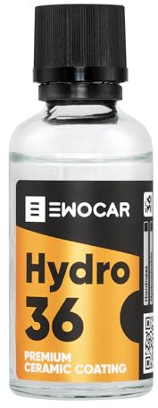 Ewocar Hydro36 Keramikbeschichtung 50ml – Langzeitschutz für Lack, mit Nano-Technologie, Hochglanz & Hydrophobie, Professionelles Autopflegeprodukt