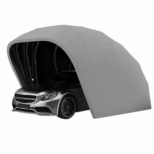 Garaje De Tela Oxford 600D, Garaje Impermeable, Garaje Plegable Retráctil, Refugio Duradero Semiautomático, Resistente Al Viento, Al Agua, Resistente A Los Arañazos.
