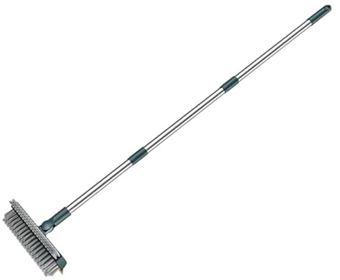 HONITANO Cepillo De Limpieza para Fregona con Mango Herramienta De Limpieza para Suelos y Paredes Cepillo para Fregar De Baños y Cocinas