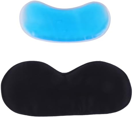 LIFKOME Seidenschlafmaske Doppelseitig Leichte Schlafmaske Aus Maulbeerseide Voll Abdunkelnd Kühlend Für Schlaf Reisen Und Entspannung Unisex Geschenk