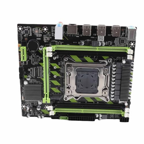 Generic Scheda Madre X79G Design con Condensatore a Stato Solido a Scheda Completa Supporto Memoria DDR3 Grafica per Appassionati di Giochi