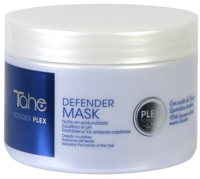 Tahe Bonder Plex Défenseur Masque Capillaire a l'huile de noix de Coco et à la Quératine marine (300 ml)