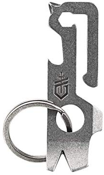 Gerber Gear Mullet - Llavero multiherramienta para equipamiento, con palanca, abrebotellas y pelacables, equipo de supervivencia y de uso cotidiano, color piedra