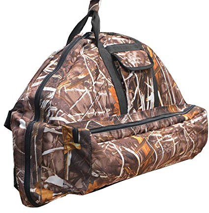 ZZYB Compoundbogen Fall Bogentasche 95/115cm Compoundbogen Tasche Bogenschießen Canvas Bag (Camo, 115cm)