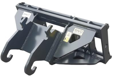 Joma-Tech Adapter von Bagger auf Euroaufnahme, Euroadapter Verachtert CW10 mechanische Verriegelung