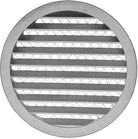 Ø 250mm Aluminium Lüftungsgitter mit Vogelschutzgitter - Wetterschutzgitter Abluftgitter