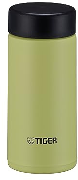 Bouteille isotherme Tiger MMP-W Tiny Easy-to-Carry, ultra légère, petites capacités, facile à laver, sans BPA, conservation froid 24h et chaud 12h, conçue au Japon (jaune soleil, 200 mL)