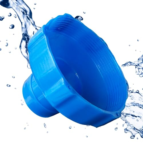 2 pcs Adaptador para manguera de skimmer, pequeño adaptador de manguera de filtro, para piscina sobre el suelo Skimmer Kit