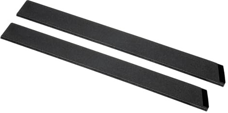 PATIKIL Protège-Couteaux en ABS pour Couteau de Cuisine de 14, 2 Pièces Protège-Lame Universel pour Couteau de Cuisine à Domicile, Noir