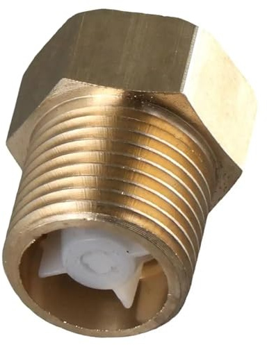 Clapet anti-retour en laiton Clapet anti-retour unidirectionnel Filetage femelle 1/2 vers filetage mâle 1/2 Clapet anti-retour anti-retour Accessoires durables for tuyaux d'huile, d'eau et de gaz