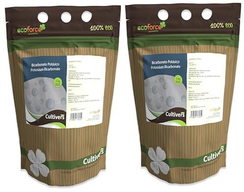 CULTIVERS Kaliumbicarbonat, 2 x 5 kg, Kaliummangel Korrektur, Stärkung der natürlichen Abwehrkräfte der Pflanzen