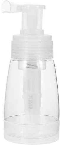FRCOLOR Tragbare Pudersprühflasche Weiß Wiederverwendbar Feiner Zerstäuber Hautpflege Pulverbehälter Reise Puder Sprühflasche Kompaktes Design Für Babypuder Kosmetik