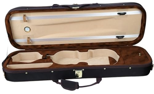 Violinkoffer Rucksack Doppelseitiger Trommel-Geigenkasten Mit Doppelter Schulter Und Handdruckfestigkeit 1,5 Kg(3/4)