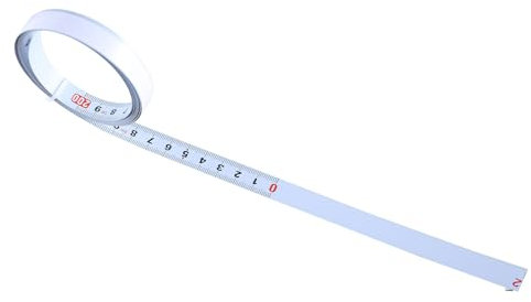 Adhesive Tape Measure 0.5M-6M Metric Left To Right Workbench Ruler Adhesive Back Tape Measure