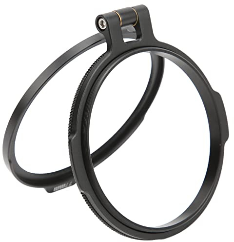 KIMISS Lens Filter Holder 52mm Adapter for Wide Angle & Zoom Lenses - Sturdy Aluminium Alloy,Quick Switch Convenience (77mm)