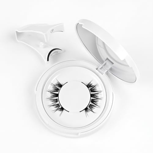 Cryluxial Magnetiska Ögonfransar Set Naturlig Look, Återanvändbara Magnetiska Ögonfransar Utan Lim, Med Applikator För Nybörjare, Klusterögonfransar Enkla Att Applicera