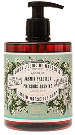 Panier des Sens - Liquid Hand Soap – Jasmine Soothing HandWash – With Olive - Savon de Marseille Made in France - Organic Hand Wash 96% Natural Ingredients - Vegan Soap 500ml