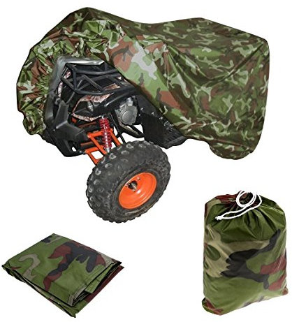 Universal Wasserdicht ATV, alle Wetterschutz heavy Dusy Sun Wind ATV UV-Cover für Honda Polaris Yamaha Suzuki Kawasaki (218,4 x 96,5 x 106,7 cm, XXL)