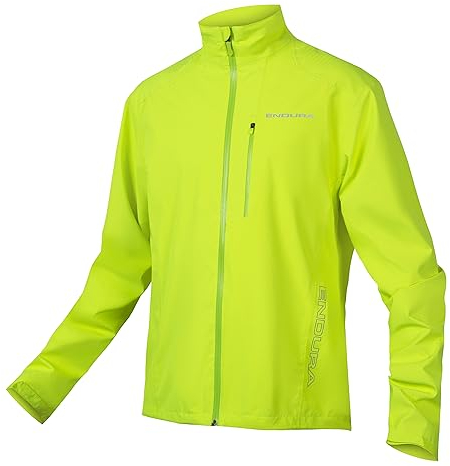 Endura Hummvee Waterproof Fahrradjacken für Herren, Neon-Gelb, L