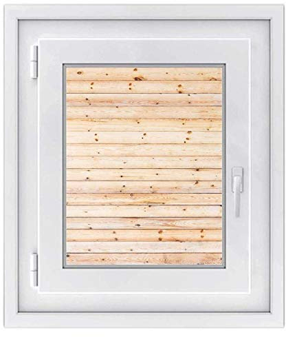 Fensterfolie Sonnenschutz I Hochwertige Folie für Fenster - selbsthaftend I Dekofolie für Bad, Küche, Kinderzimmer - Wasserfest, Beständig - Made in Germany