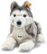 Steiff Kuscheltier Bernie Husky, Süßes Stofftier mit Kunststoffaugen, Kinder, Jungen & Mädchen, Plüschtier 33 cm, Weiß, 067891