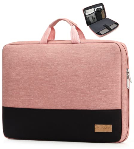 Bagasin Custodia Borsa Porta PC, 15 15,6 16 Pollici Sleeve per Laptop Resistente all'Acqua, Borsa/Caso da Trasporto per Computer Compatibile con MacBook, HP, Dell, Lenovo, Asus Notebook