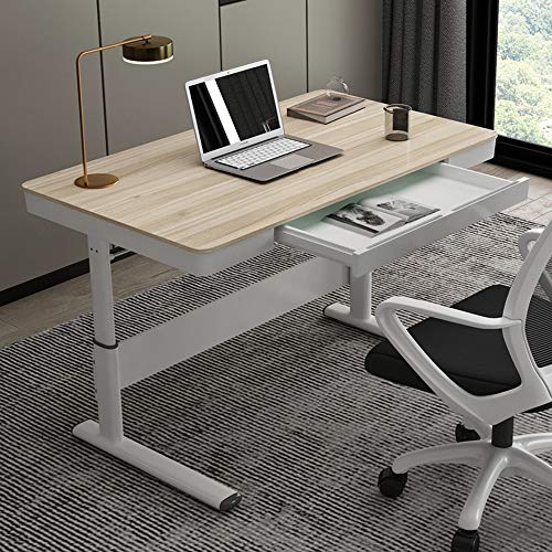 Stehpult, Besprechungstisch, höhenverstellbarer Computertisch, Heimschreibtisch, Laptop, einfacher Schreibtisch für Studenten, Schreibtisch für Schlafzimmer/Wohnzimmer/Büro