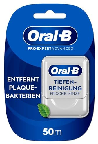 Oral-B Pro-Expert Advanced Zahnband Gewachst, Tiefenreinigung, frische Minze, 50 m